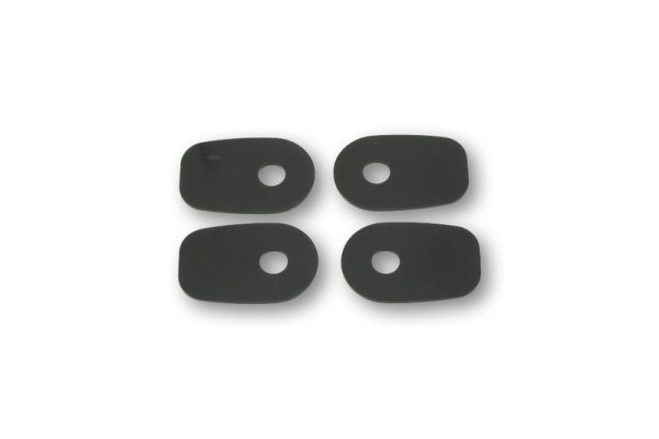 HIGHSIDER smart montageplaten Indy Spacer Zwart Voor diverse Kawasaki's