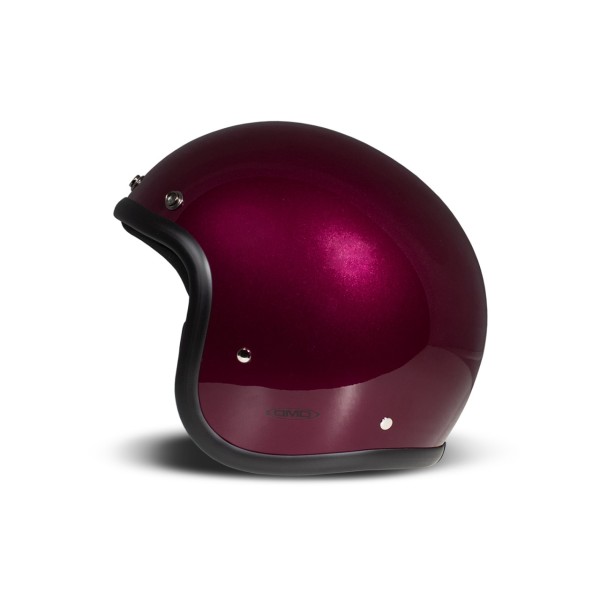 DMD jethelm Retro, paars, glitter, Purple, glasvezel, ECE 22.06