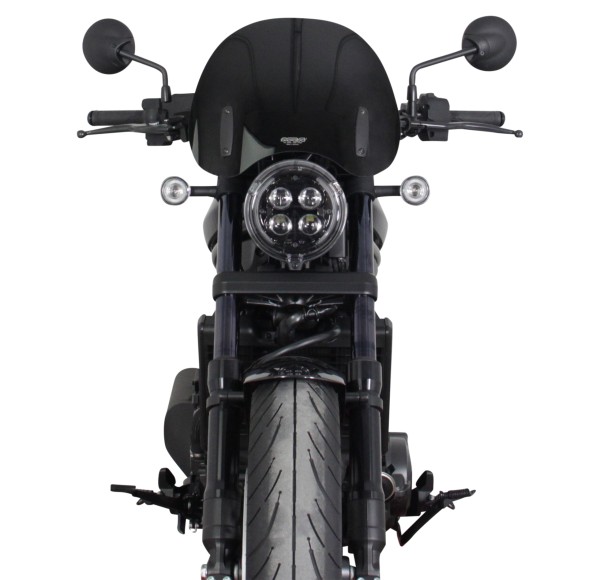 Toerscherm MRA "NTM" zwart voor Honda CMX 1100 Rebel (21-)