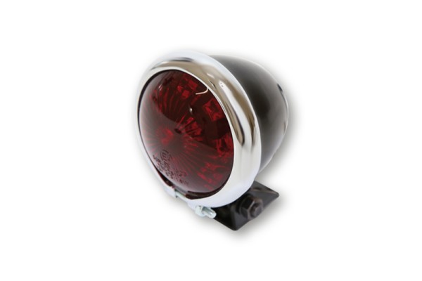 HIGHSIDER slimme Bates stijl LED achterlicht zwart E-goedgekeurd (1pc)