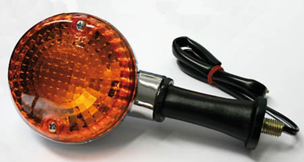 HIGHSIDER Smart OEM-stijl Kawasaki lampbehuizing chroom / lens oranje (stuk), Front & H