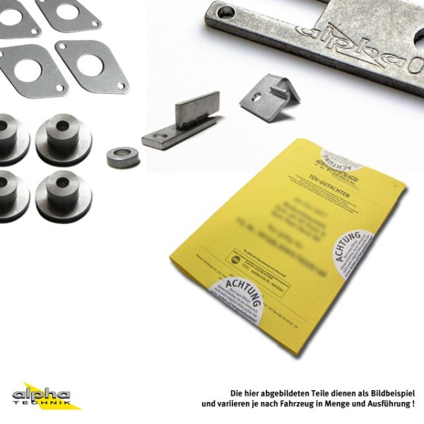 alpha Technik Drosselkit 25 kW für Yamaha FZR1000, 2LK + 2LA