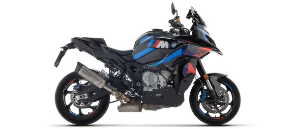 ARROW-uitlaat INDY RACE EVO titanium met carbon eindkap voor BMW M 1000 XR (25-)