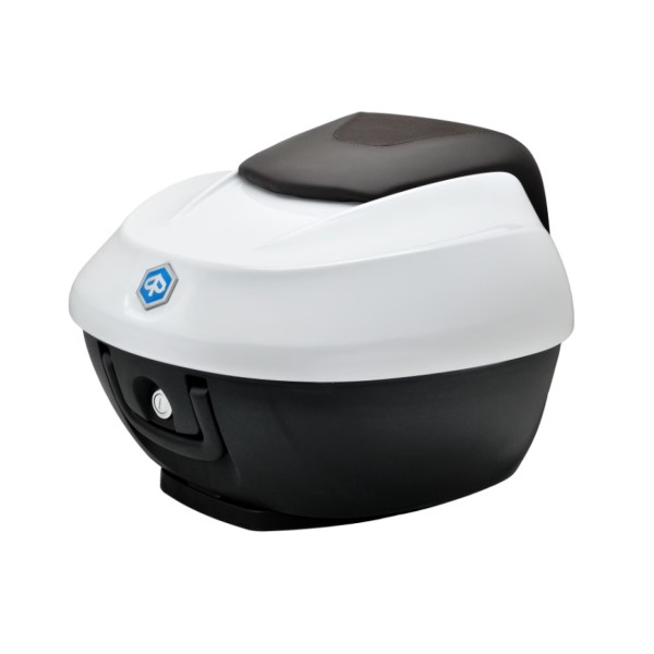 Topkoffer 36L voor Piaggio Beverly HPE 310 / 400 met gelakt deksel - wit 533