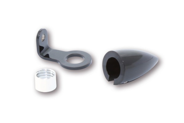 HIGHSIDER pro Behuizing Zwart CNC, Aluminium, Met Houder Voor Mono Unit (1pc)