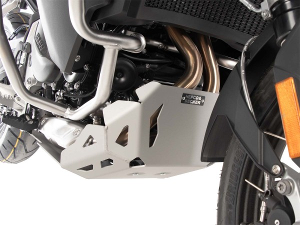 Motorbeschermplaat zilver voor BMW F 900 GS Adventure (24-) Hepco & Becker