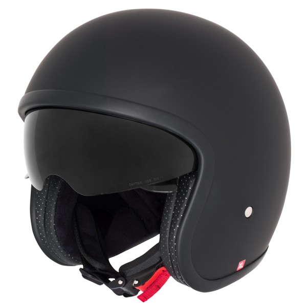 Germot helm GM 55, mat zwart