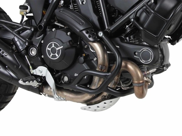 Motorbeschermer zwart voor Ducati Scrambler 800 Desert Sled (17-22) Hepco & Becker