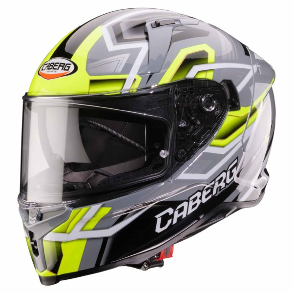 Caberg helm Avalon X Brama grijs/zwart-fluo-geel