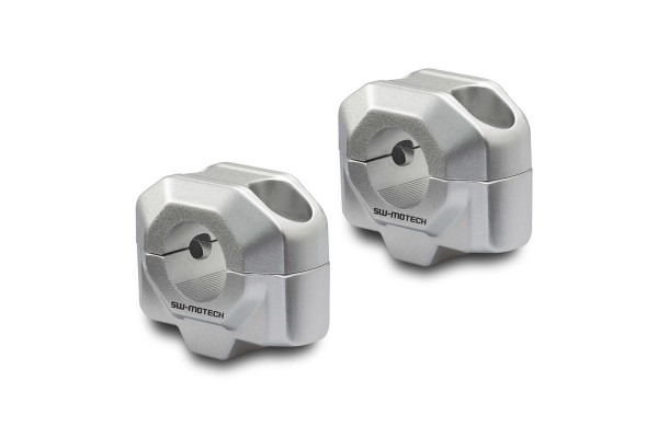 SW-Motech Stuurverhoger 25 mm zilver voor Moto Guzzi V7 III / IIII (850) SW Motech