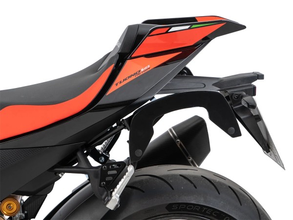 C-Bow zijsteunen, zwart, voor Aprilia Tuono V4 1100 Factory (25-) Hepco & Becker