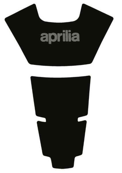 Zwarte tankpad voor Aprilia Tuono 457 (25-)
