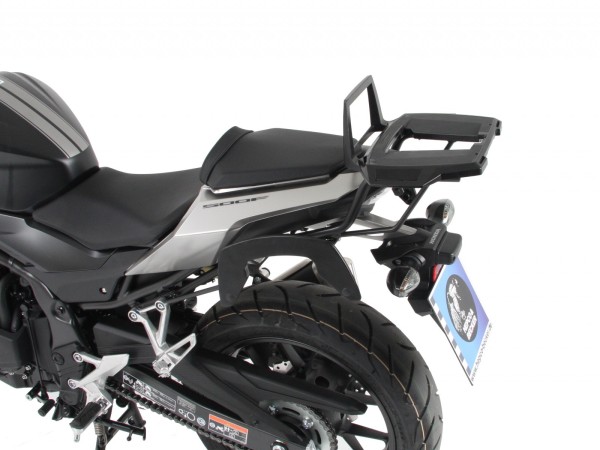 Alurack topkofferdrager antraciet voor Honda CB 500 F (16-18) Hepco & Becker