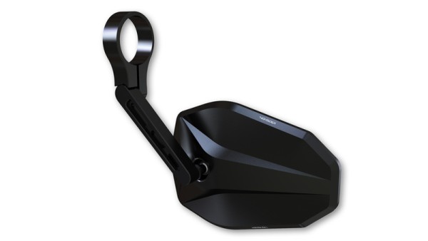HIGHSIDER pro stuurspiegel Victory-Blast Zwart Kort (1 stuk)