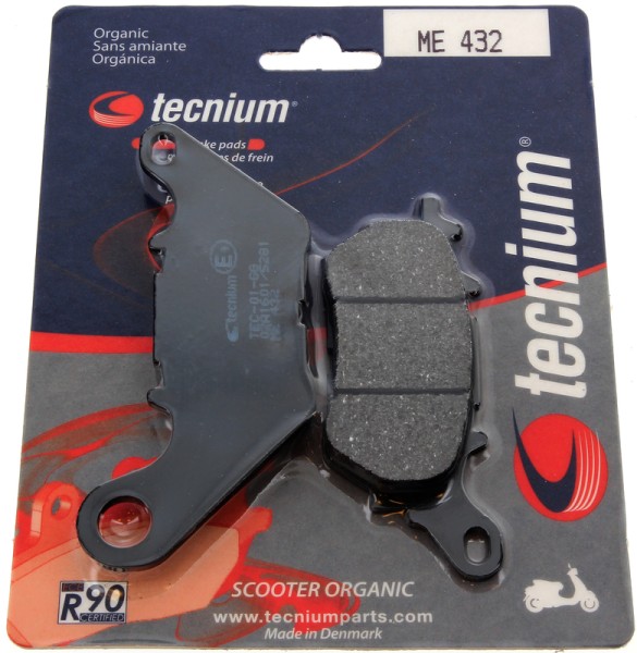 Tecnium organische remblokken voor scooter - ME432