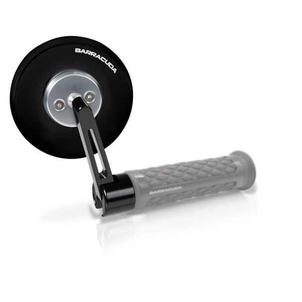 Barracuda spiegel SKIN-S BAR END B-LUX zwart/zilver