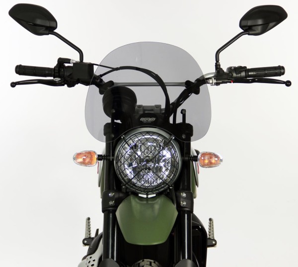 MRA touring scherm "NT" voor Ducati Scrambler 800 (Bj.15-18) rookgrijs