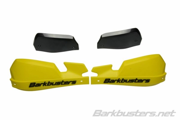 Barkbusters VPS MX Handbeschermer Kunststof Set Alleen Geel/Zwart Deflector