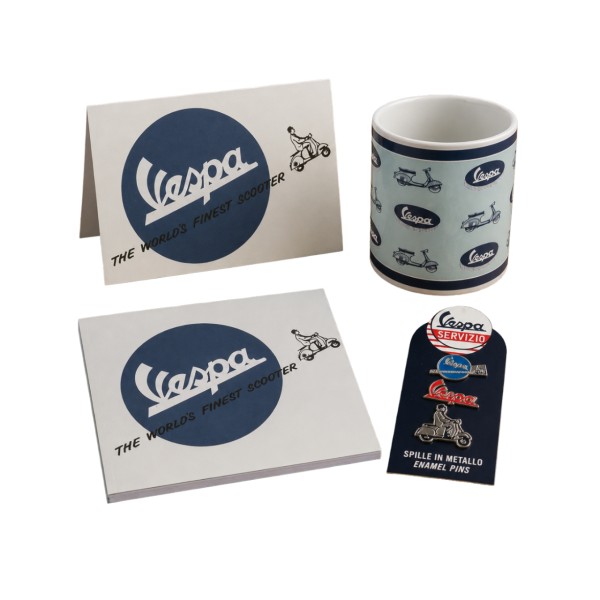Vespa-merchandisepakket ‘World’s Finest Scooter’