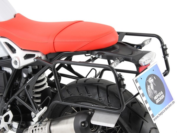Zijkofferdrager vast zwart voor BMW R nineT Urban G/S (17-23) Hepco & Becker