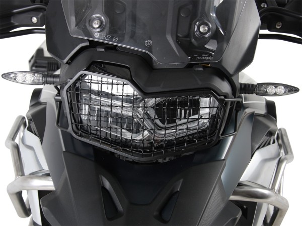 Lampbeschermrooster zwart voor BMW F 850 GS (Bj.18-) Hepco & Becker