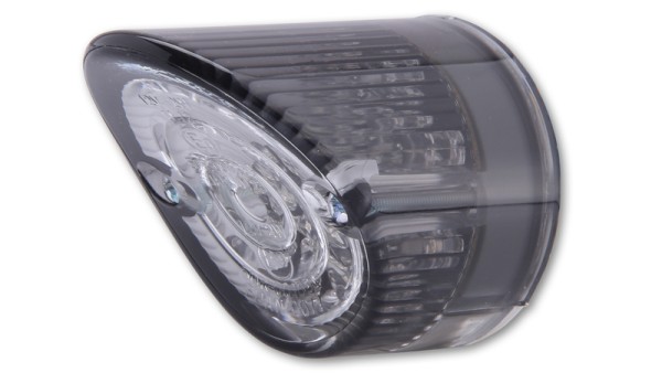 HIGHSIDER smart NOSE LED achterlicht, rookgrijs/heldere lens