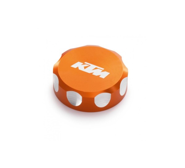 KTM koppeling compensatie reservoir cover CNC oranje voor 690,990,11,90,1290 Super Duke R / GT