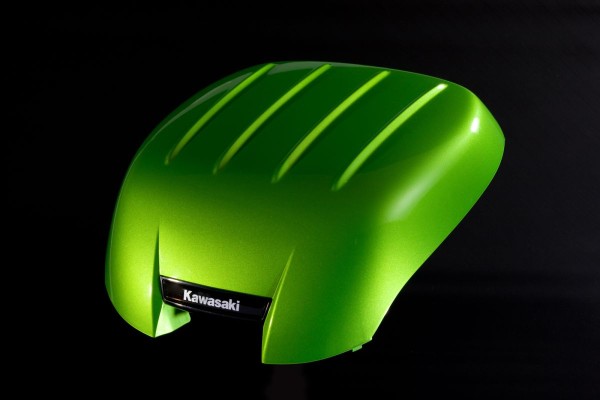 Topcase Hoes 39 L Candy Lime Green Z1000SX 2013/ ZZR1400 2011 Origineel Kawasaki