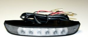 Shad remlicht, LED, D0B29KL, zwart, rood, gehomologeerd