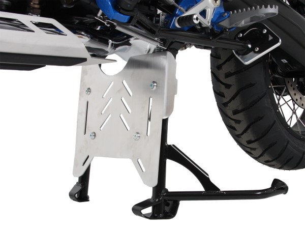 Aluminium beschermplaat voor originele hoofdstandaard voor BMW R 1250 GS (19-23) Hepco & Becker