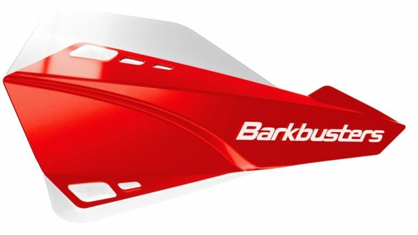 Barkbusters Sabre handbeschermerset universele montage rood/wit