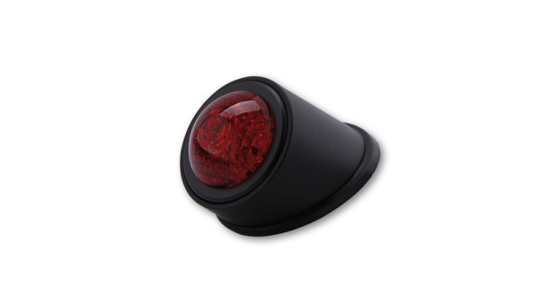 HIGHSIDER smart Old School Type 1 LED achterlicht zwart E-keurmerk (1pc)