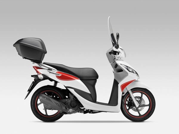 Originele Honda Vision50/ Vision110 stickerset "Sport" inclusief velgbedekking rood