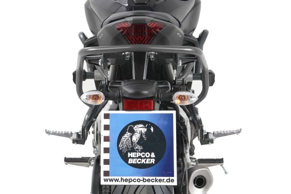 Achterbeschermer Lock it antraciet voor Yamaha MT-07 (My.14-17) Hepco & Becker