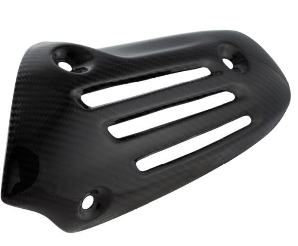 Hitteschild uitlaat voor Vespa Primavera/Sprint 50-150cc 4T AC ('16-), Carbon