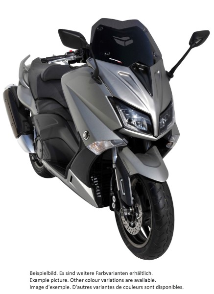 Windscherm ERMAX Hypersport H 350 mm voor Yamaha T-MAX 530, zwart