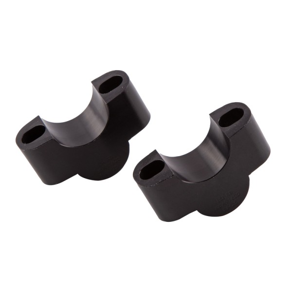 HIGHSIDER pro stuurverhoger zwart 25 mm, voor Ø28,6 mm stuur