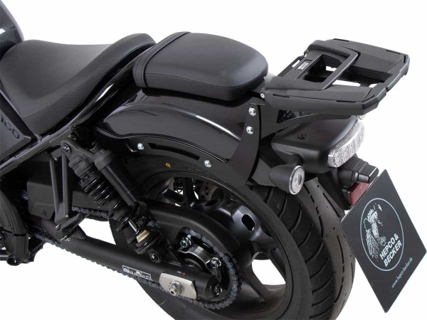 Easyrack topkoffer zwart voor Honda CMX 1100 Rebel /DCT (21-24) Hepco & Becker
