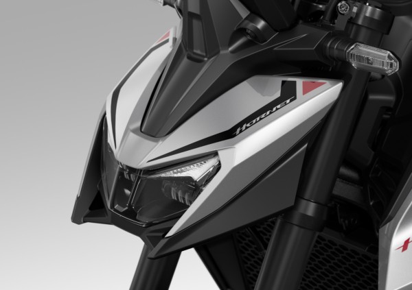 Koplamp sierstrips zilver metallic voor Honda CB 750 Hornet (25-) Origineel