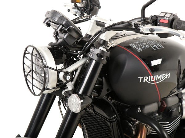 Lampbeschermer zwart voor Triumph Scrambler 1200 XC (2019-)