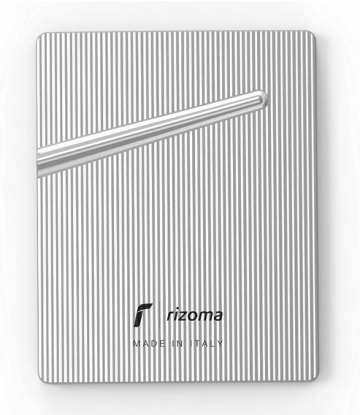 RIZOMA cascade embleem voor Vespa, zilver