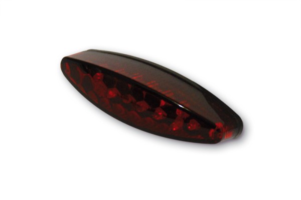 HIGHSIDER pro Little Number1 LED achterlicht zwart/rood Met kentekenplaatverlichting (1pc)