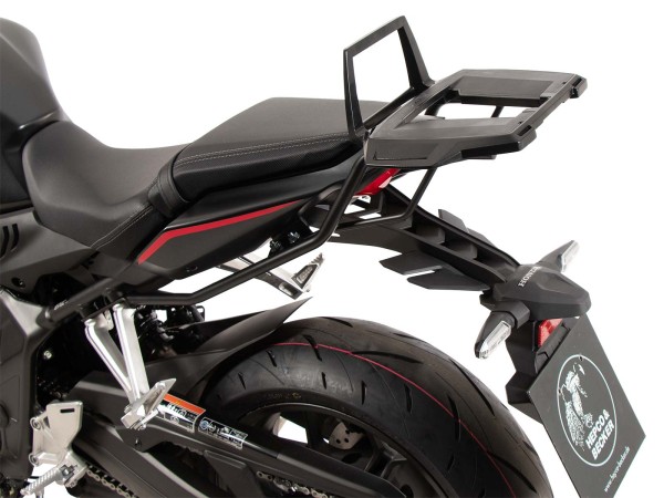Aluminium topkoffer zwart voor Honda CBR 650 R / E-Koppeling (24-) Hepco & Becker