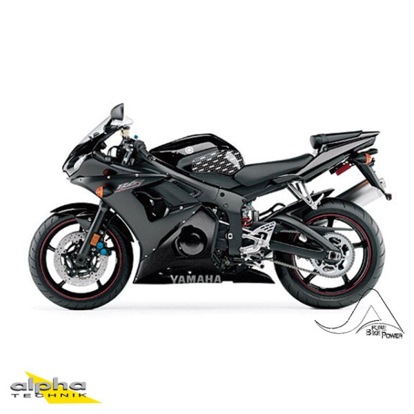 Stompgrip klar, Volcano, für Yamaha YZF-R6, 2003-2005