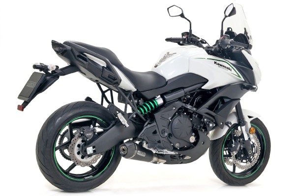ARROW Auspuff X-KONE für Kawasaki Z650 / Ninja 650 / Versys 650 2017-2020, Edelstahl (Nur mit ARROW