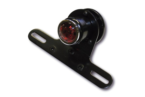 HIGHSIDER smart OLD SCHOOL TYPE 4 LED achterlicht met vaste kentekenplaathouder