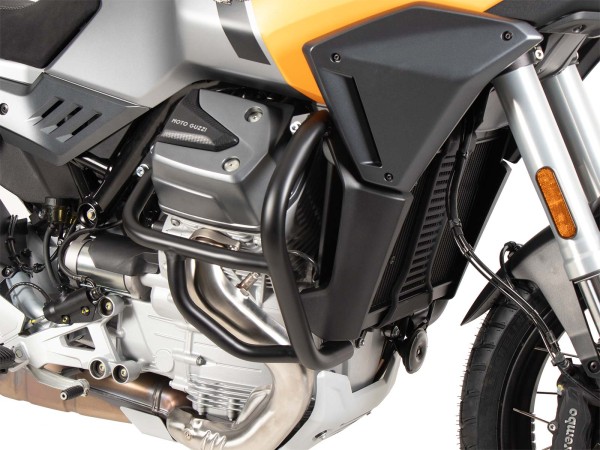 Motorbeschermer zwart voor Moto Guzzi Stelvio (24-) Hepco & Becker