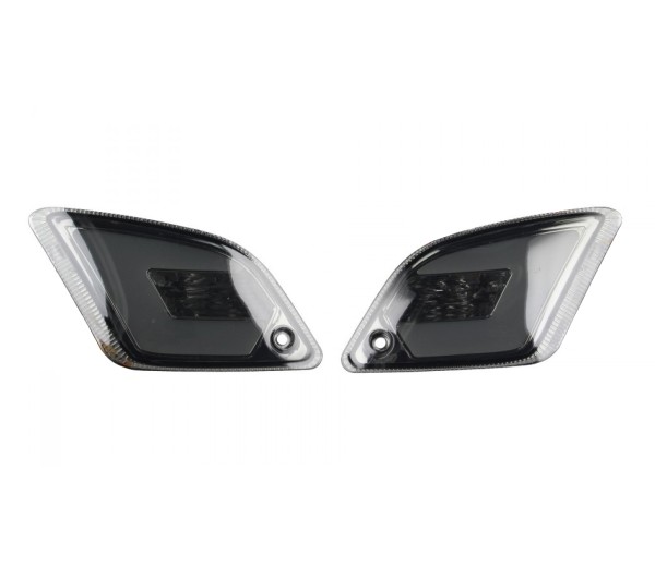 LED-richtingaanwijzerset achter, getint voor Vespa GT, GTL, GTV, GTS 125-300 (2014-2018)