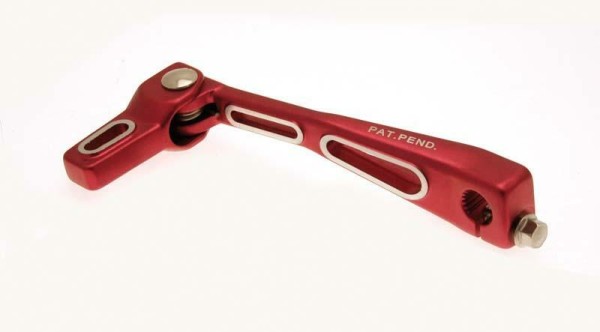 V PARTS schakelhendel AM6 Licht rood geanodiseerd