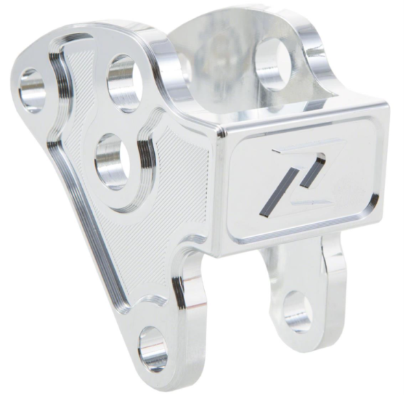 Adapter voor verlaging schokdemper, achter voor Vespa Primavera/Sprint, chroom